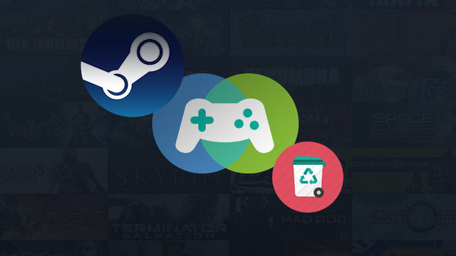 Delete steam games from account to computer